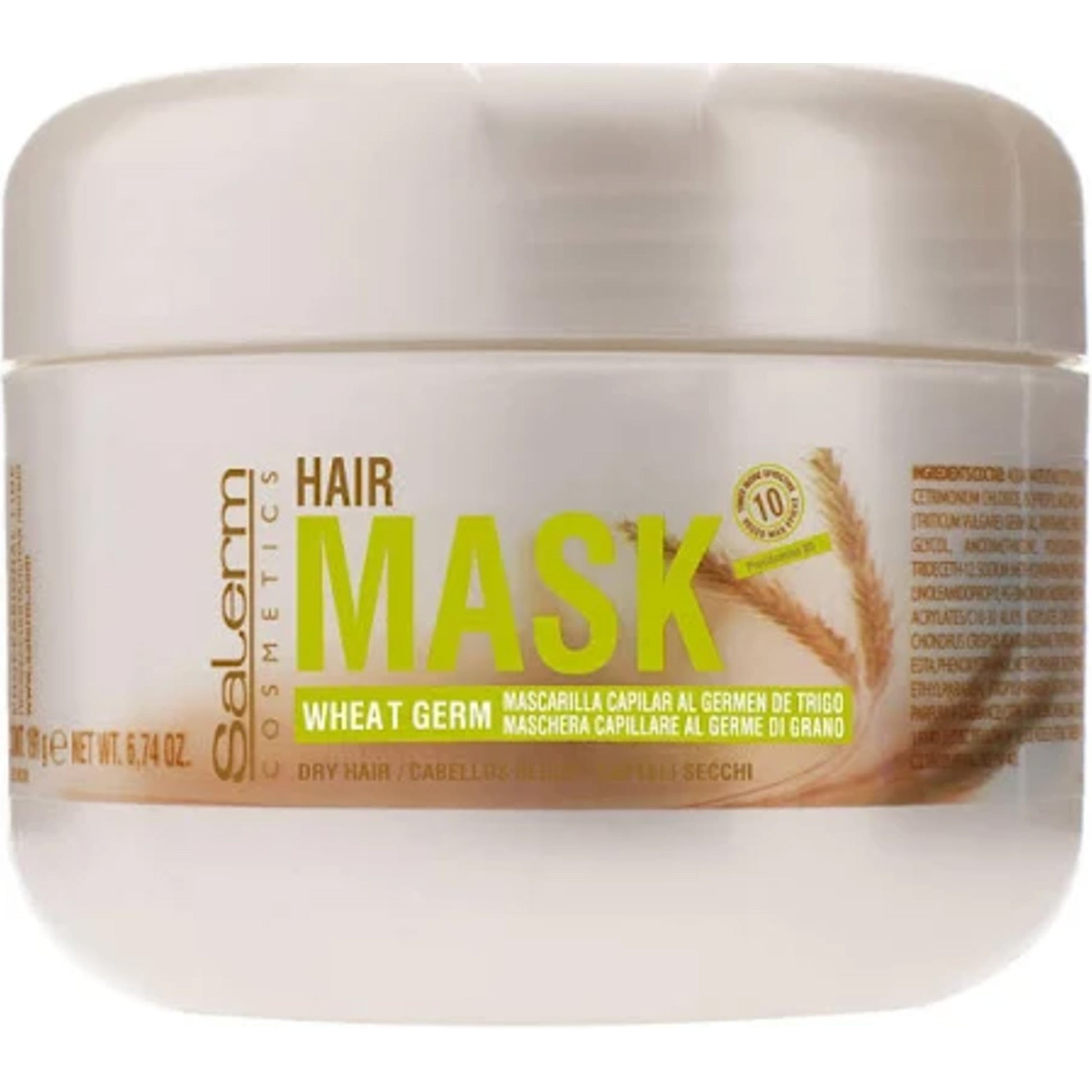Salerm Wheat Germ Nourishing Hair Mask Treatment 6.74oz/200ml
