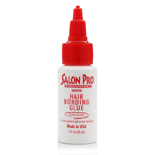 Salon Pro White Hair Bonding Glue Super Bond, 1 Oz.