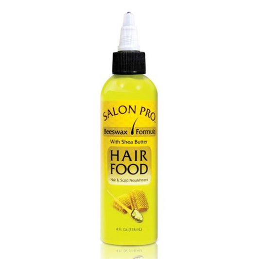Salon Pro Hair Food Beeswax W  Shea Butter 4 Oz