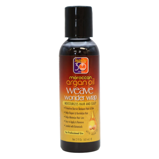 Salon Pro 30 Sec Moroccan Argan Oil Weave Wonder Wrap 2 Oz
