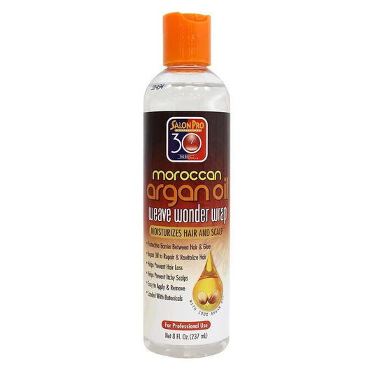 Salon Pro 30 Sec Moroccan Argan Oil Weave Wonder Wrap 8 Oz.
