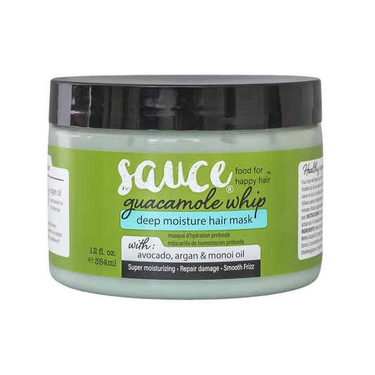Sauce Beauty Guacamole Whip Deep Moisture Mask Jar,12 oz