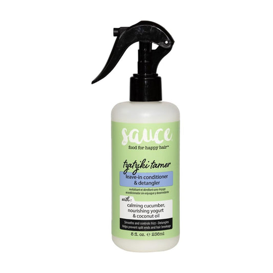 Sauce Beauty Tzatziki Taming Spray Leave-In Cond Detangle,8 oz