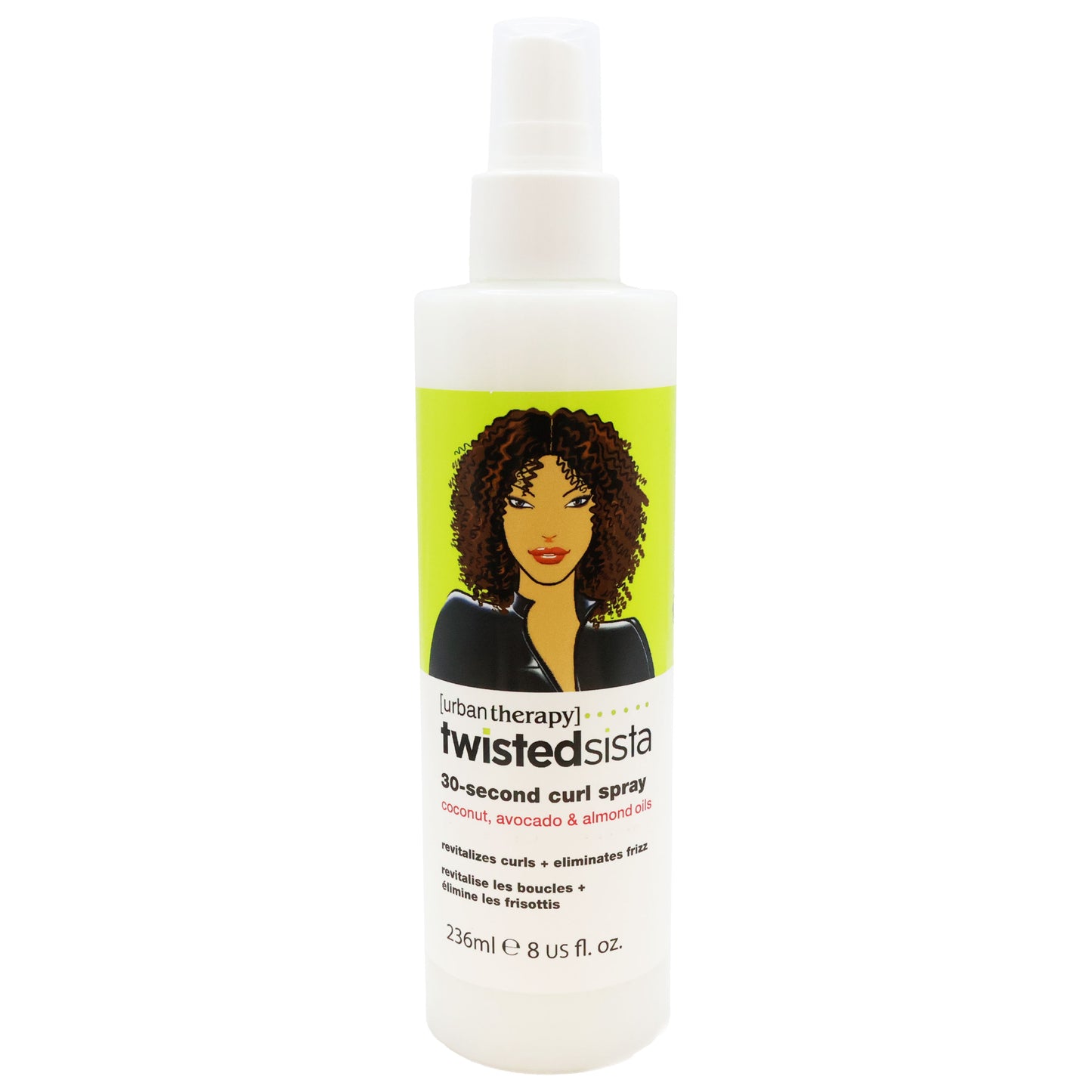 30 Second Curl Spray By Twisted Sista Curl Spray, 8 Oz