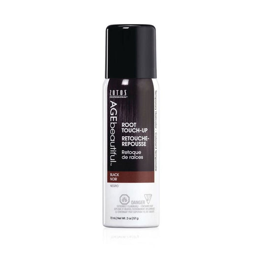 Age Beautiful Root Touch Up Spray, Black, 2 Oz.
